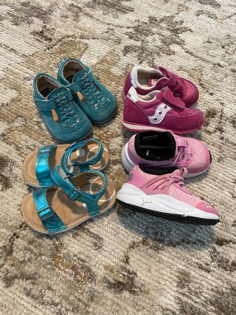 Lot of Size 4 Toddler Shoes